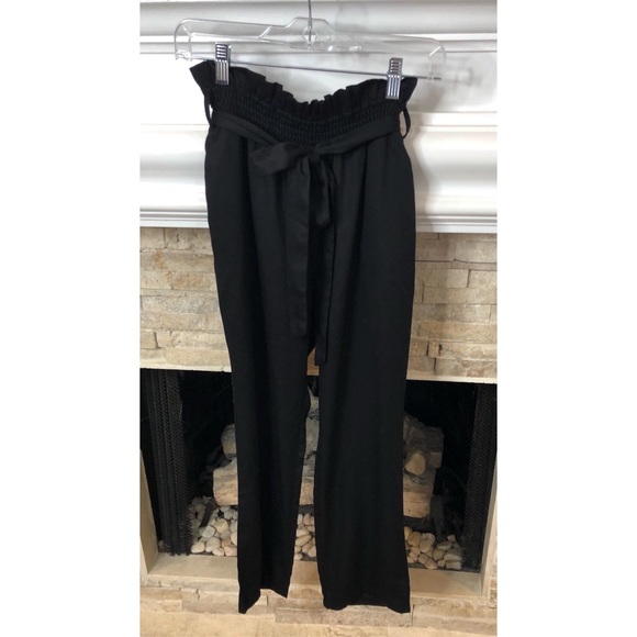 ❤️ FATE Brand Paper Bag Waist Tie Flare Pants! - Picture 8 of 8